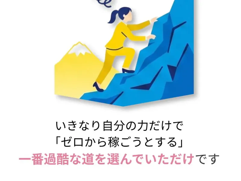 ウェブステの広告ページ。メンバーのチャット画面と売上・利益の明細が表示されている